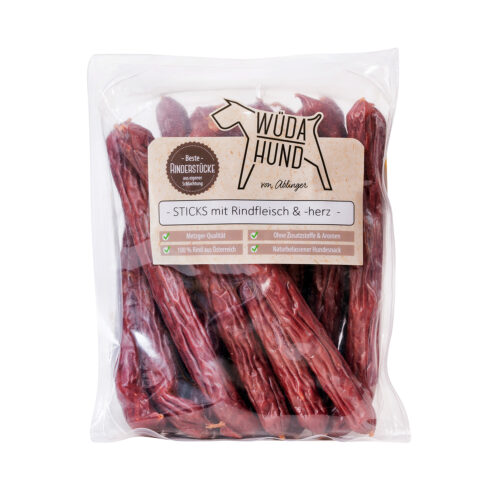 rindersticks mit rinderherz